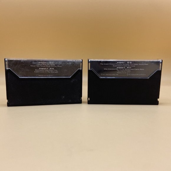 Lot of 2 Styx Cornerstone Grand Illusion Cassette Tapes 70s Not Tested - Picture 7 of 7